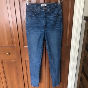 Madewell High-Rise skinny jeans